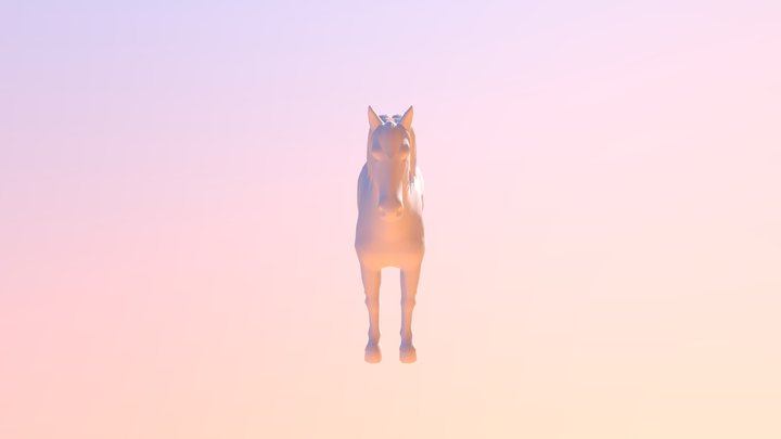 Horse 3D Model
