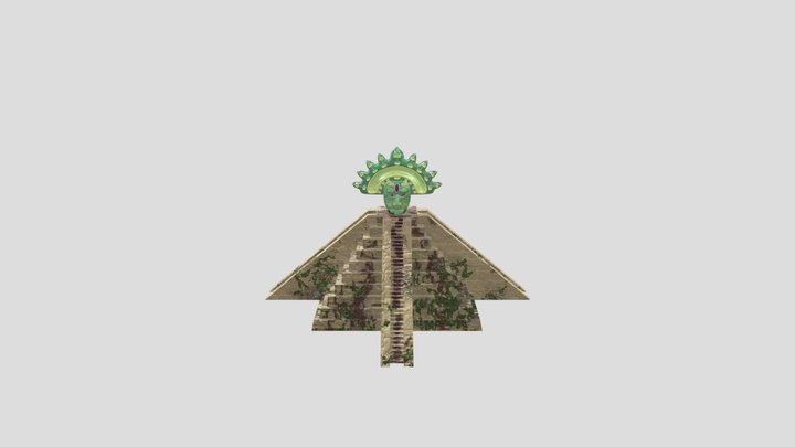 Lost Temple of the Bloody Jade 3D Model