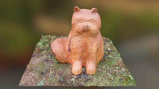 Kočka - The Cat 3D Model