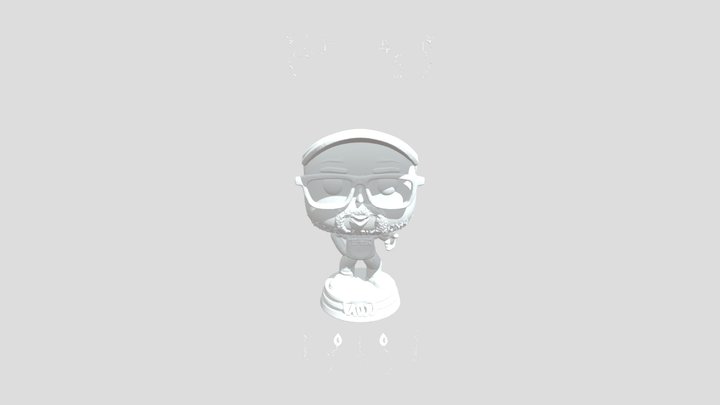 Funko Figure Todd 3D Model