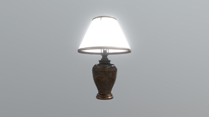 Table Lamp 3D Model
