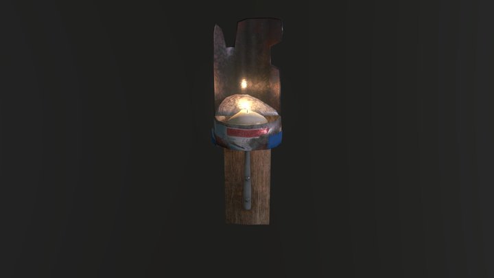 Tuna Can Lamp 3D Model