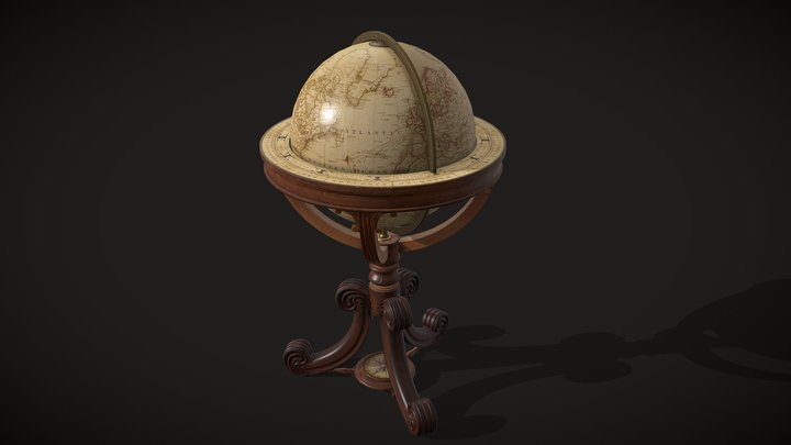 Globe 3D Model
