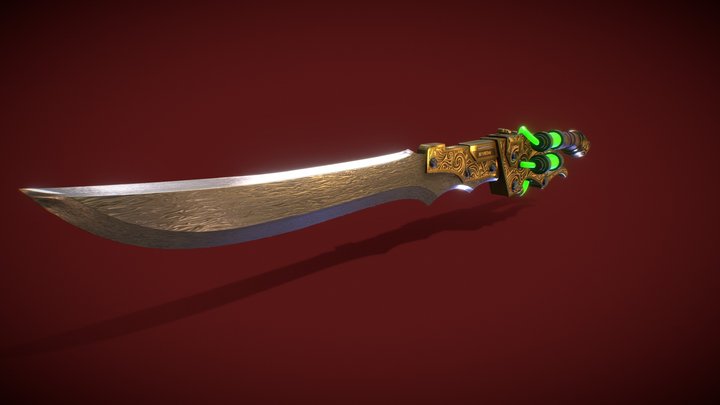 steampunksword_Damasco 3D Model