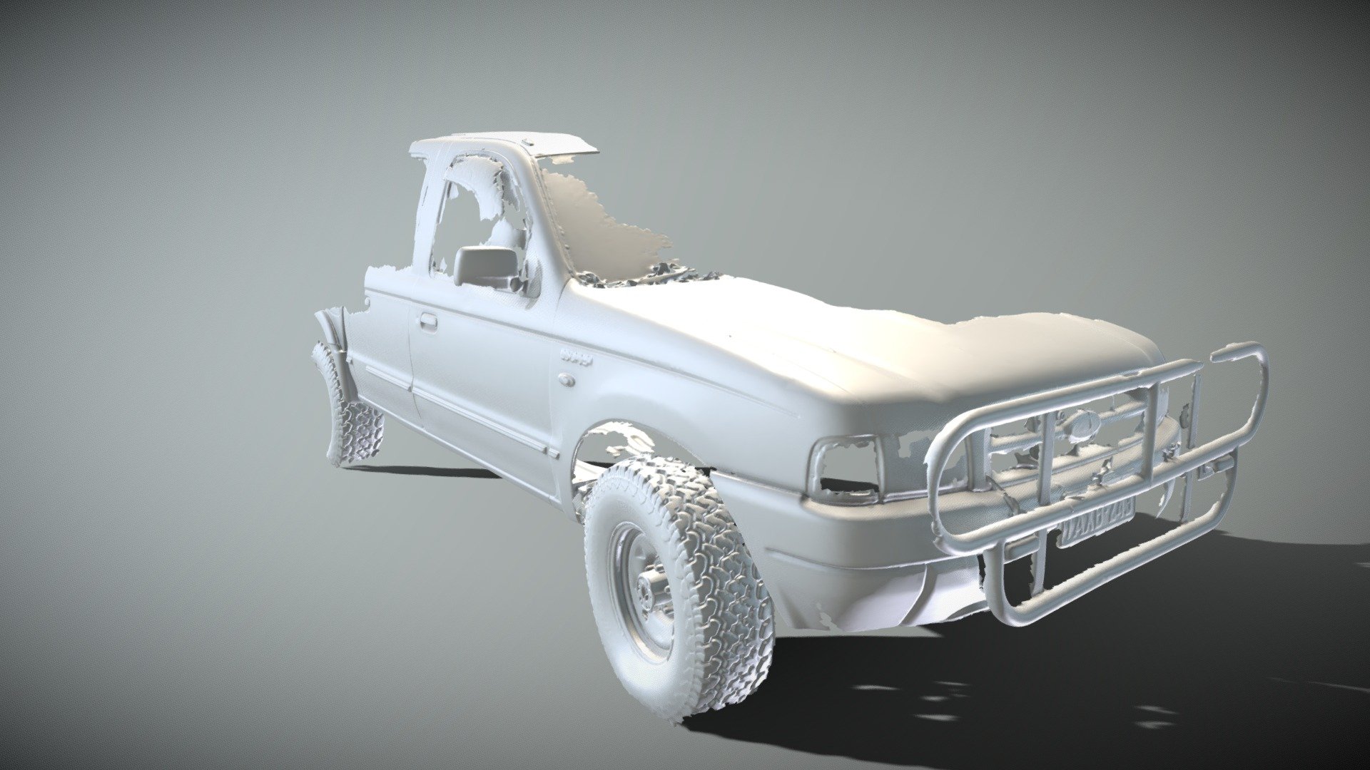 Partial car scan (Shining3D Einstar) 3D model by Kevin_edw2002
