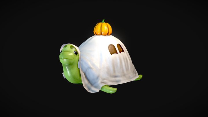 Haloween Turtle – Free 3D Model STL