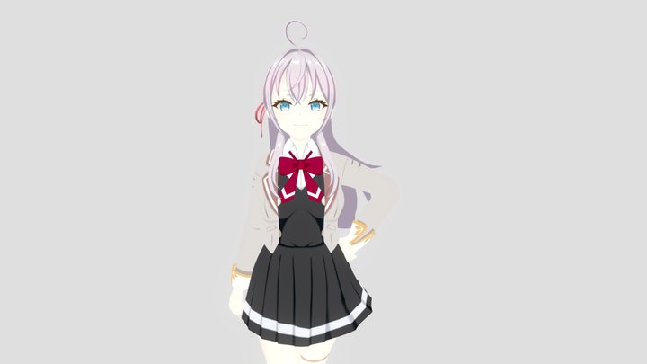 Alya (Alisa Mikhailovna Kujou) VRChat Avatar 3D Model