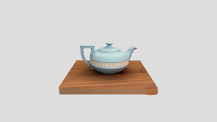 wedgwood egyptian teapot 3D Model