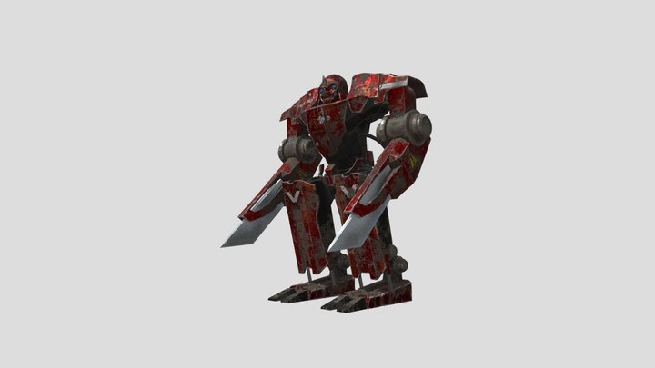 Samurai_Robot 3D Model