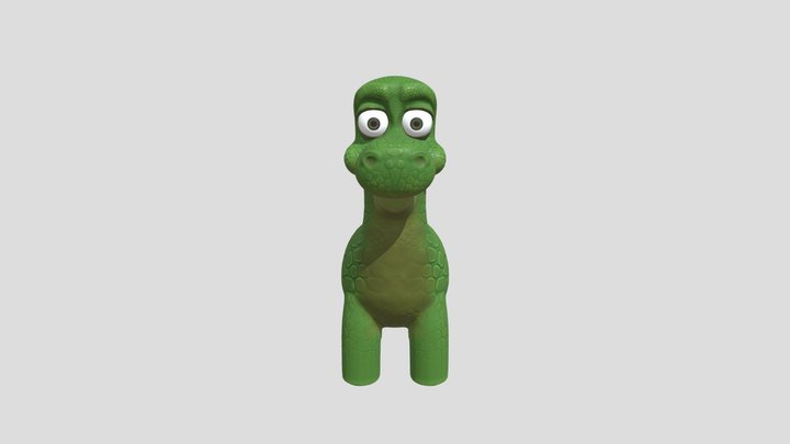 Dinossauro (Estudo) 3D Model