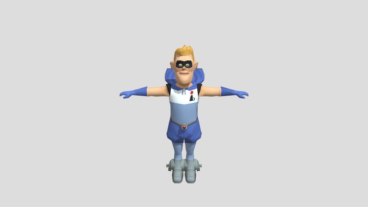 Incrediboy Into Garry Mod 3D Model