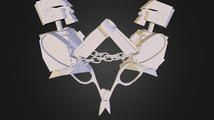 RobotoScissors 3D Model