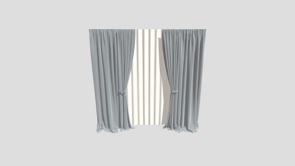 Gs Silk And Cotton Curtain