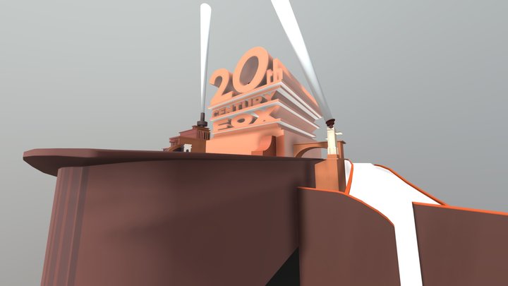 20th-century-fox-cannonball-run-variant 3D Model