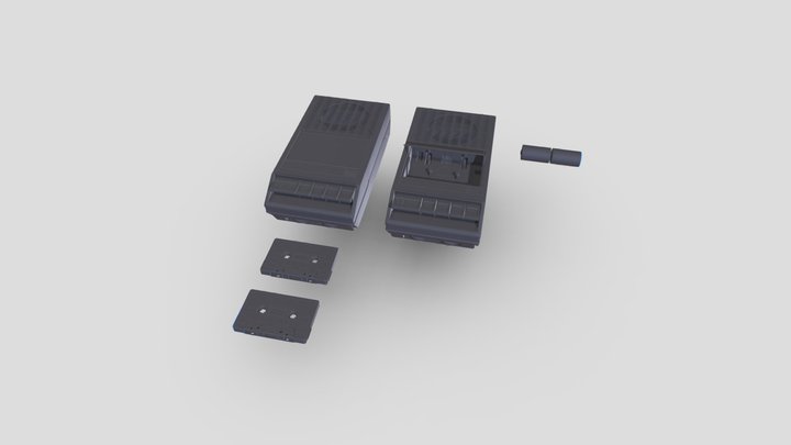 Recorder 3D Model