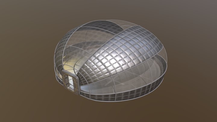 Tharsis Facility - Double Module 3D Model