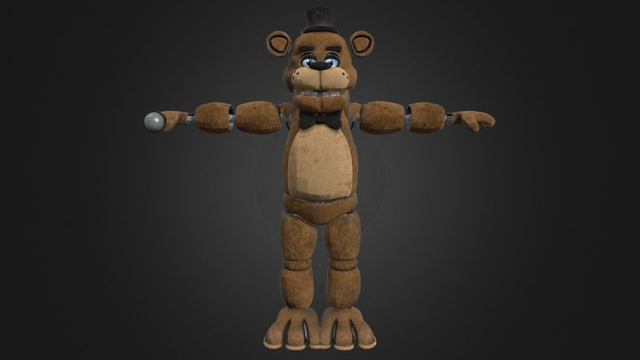 Withered Freddy  Five Nights at Freddy's 2 - 3D model by juztandy  (@juztandyyy) [14d00b1]