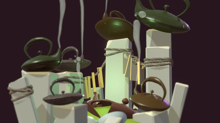 HW6/1(xyz school) 3D Model