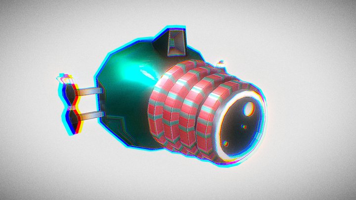 Retrofuturism - Standard Asset 3 - Camera 3D Model