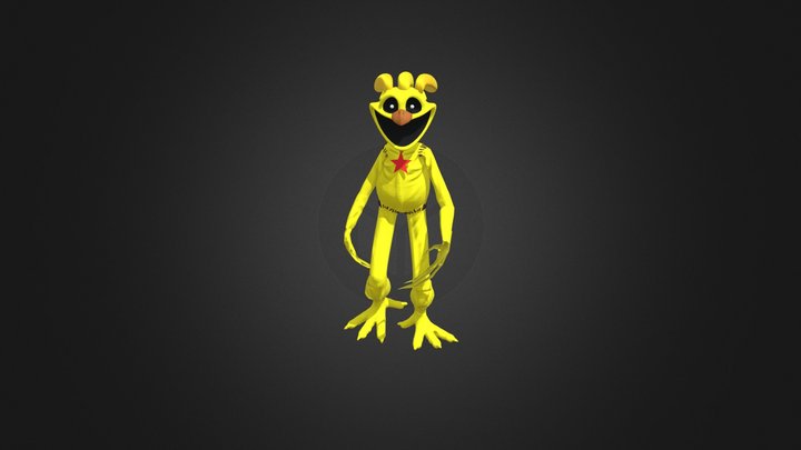 Kickin Chicken Poppy Playtime 3D Model