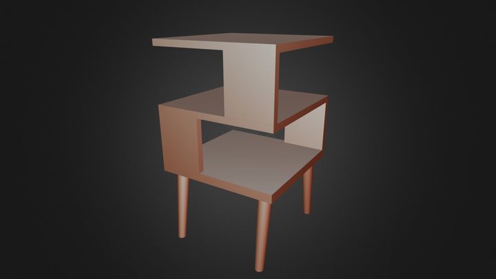 Nightstand design model 3D Model