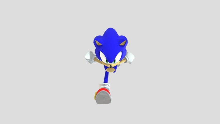 Sonic-2 3D Model