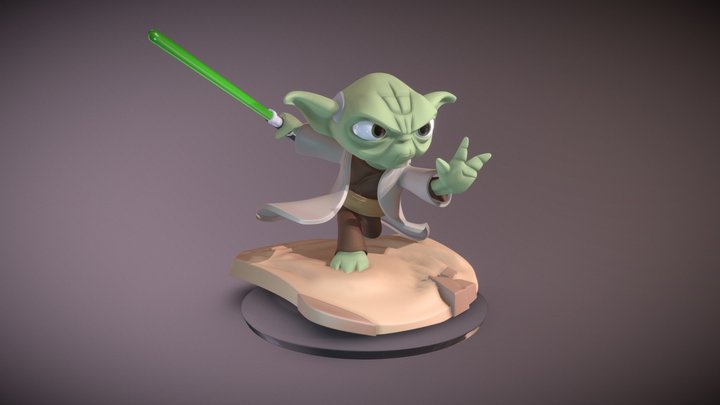 Yoda Infinity 3D Model
