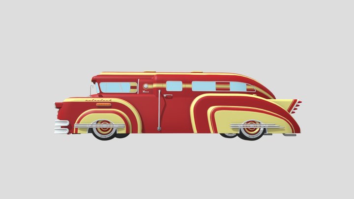 Bus Rex 3D model 3D Model