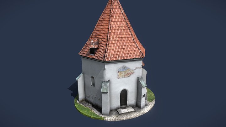 Catholic chapel l Church 3D Model