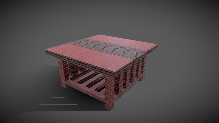 Tea Table 3D Model