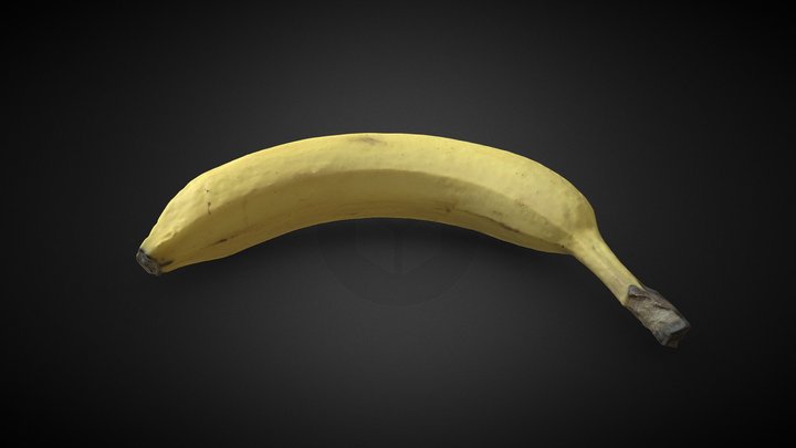 Banana 3D scan