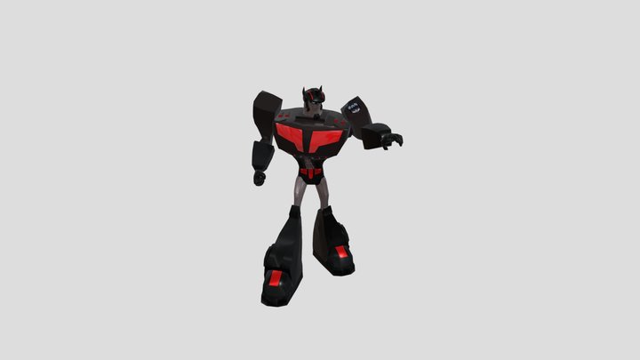 optimus_prime_-_transformers_animated 3D Model