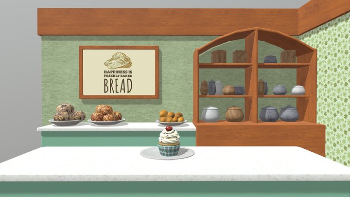 Bakery 3D Model