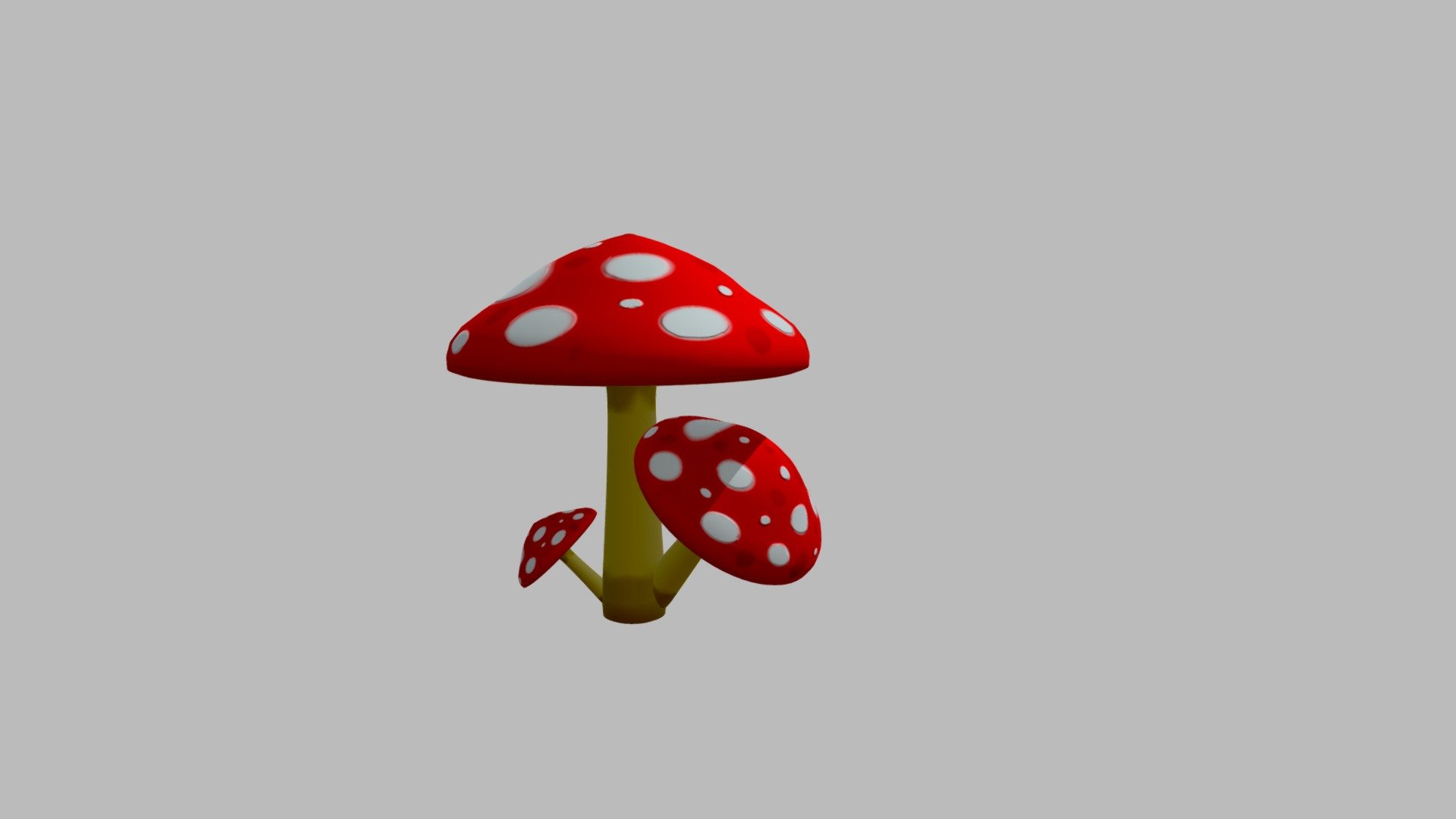 Mushroom - Download Free 3D Model By Beshaa (@kazanova.besho) [c4faebe ...