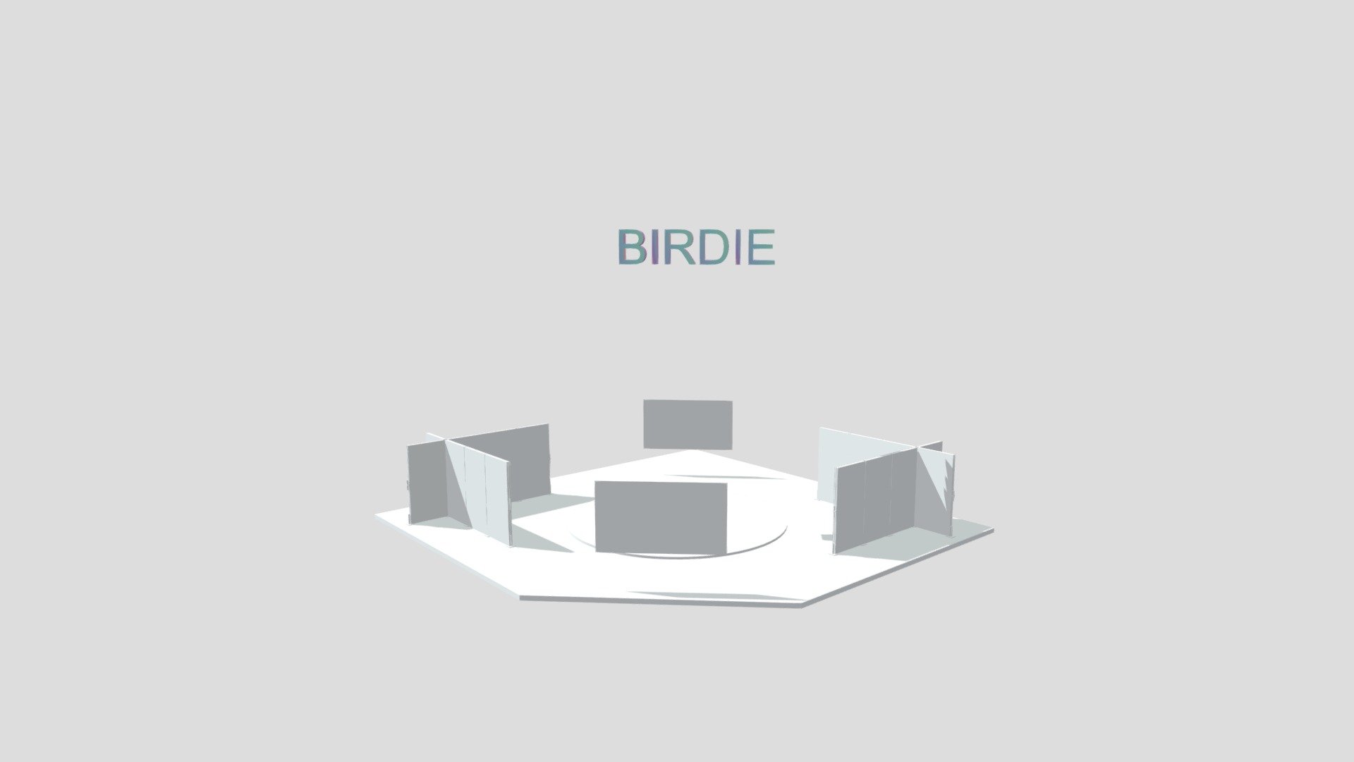 06_INDA_Y2_ArchDes1_Payap_Birdie_TextureModel