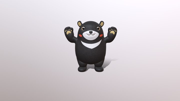 Hello 高雄熊 3D Model