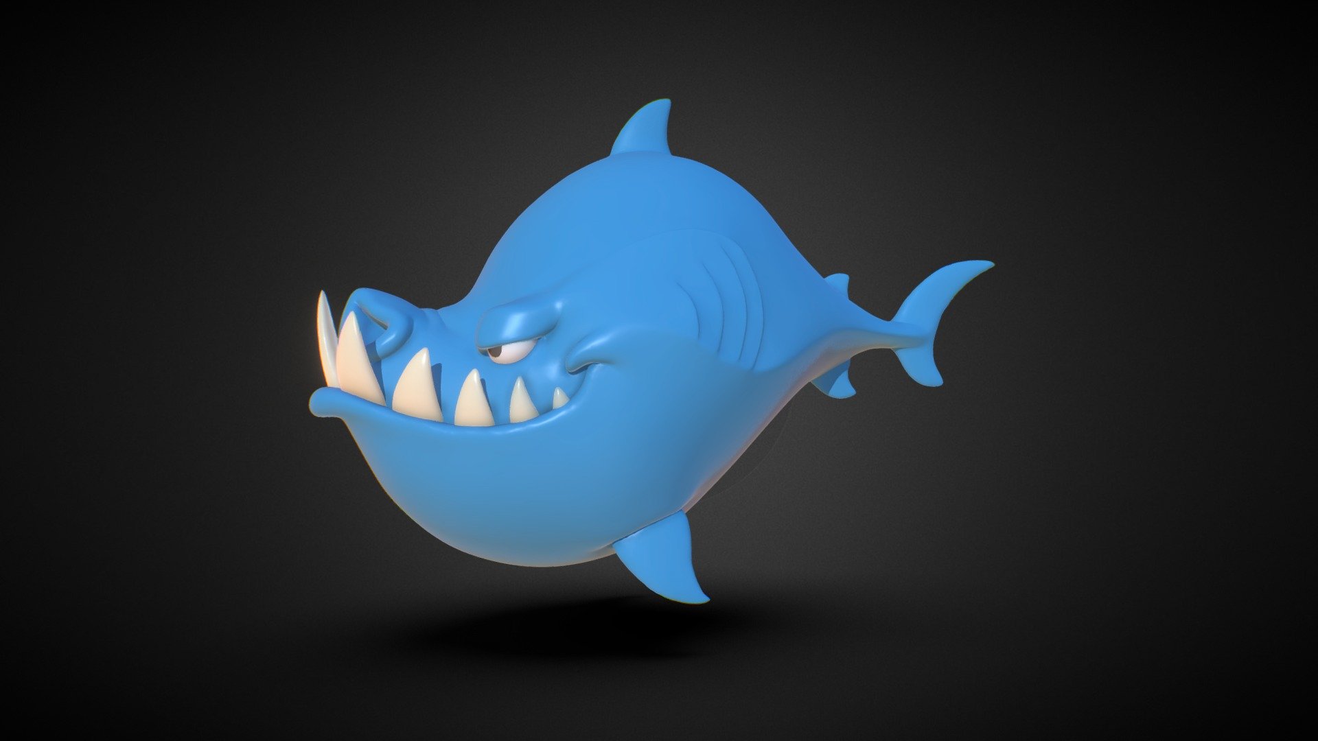 Shark (Fundamentals of Digital Sculpting with Blender) - CG Cookie