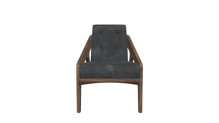 Lounge chair Antei 3D Model