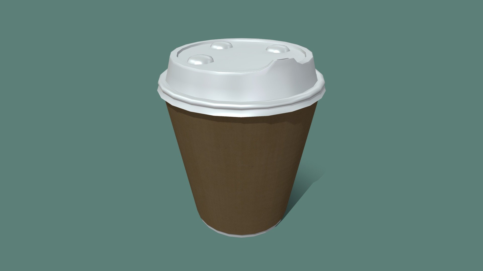 Paper Coffee Cup - 3D model by OliverCreations [c4fd3c6] - Sketchfab