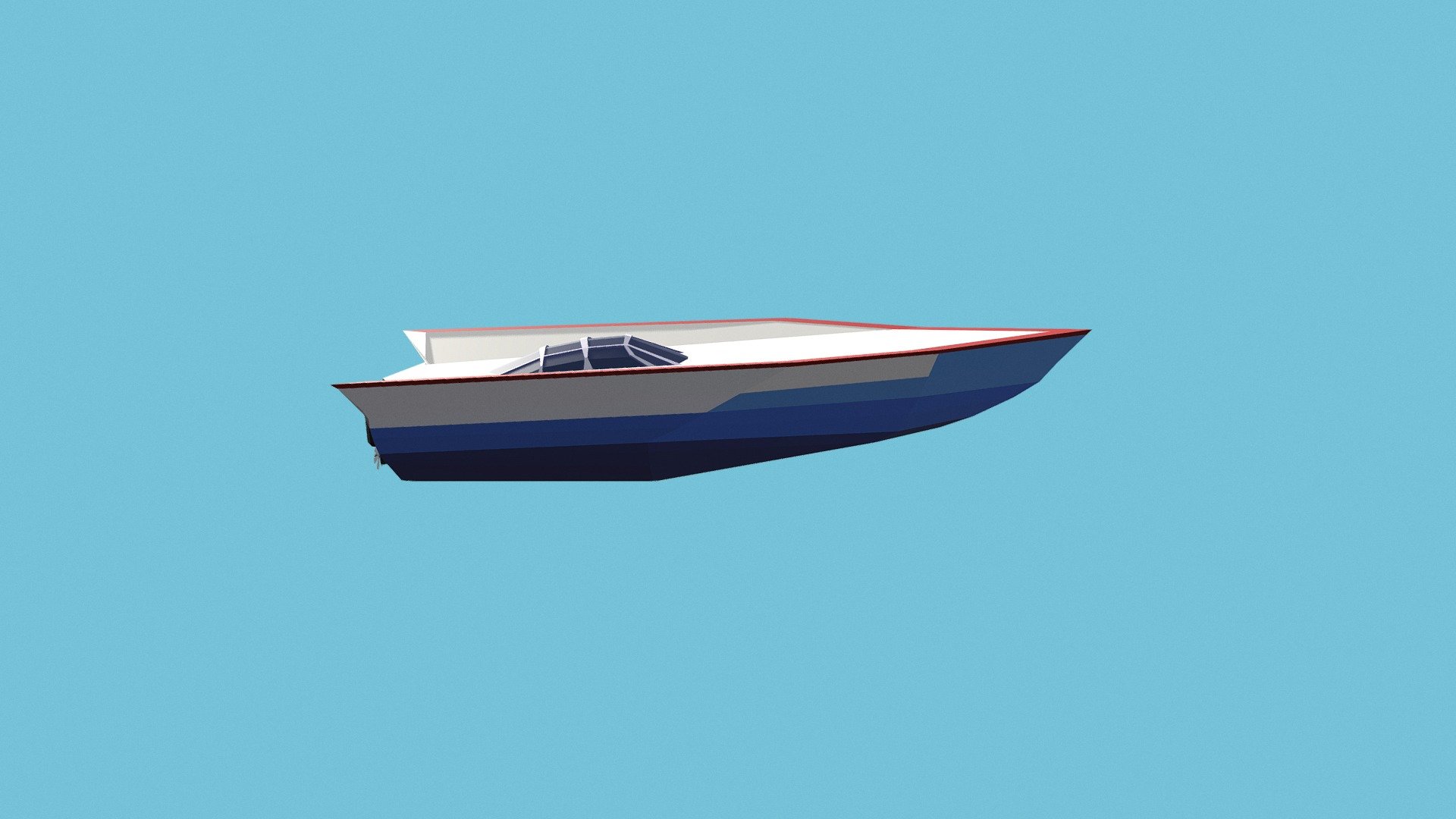 Low Poly - Boat