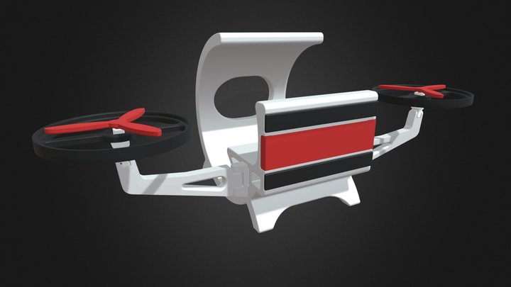 STAND DRONE 3D Model