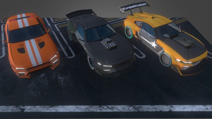 Renegade Set 3D Model