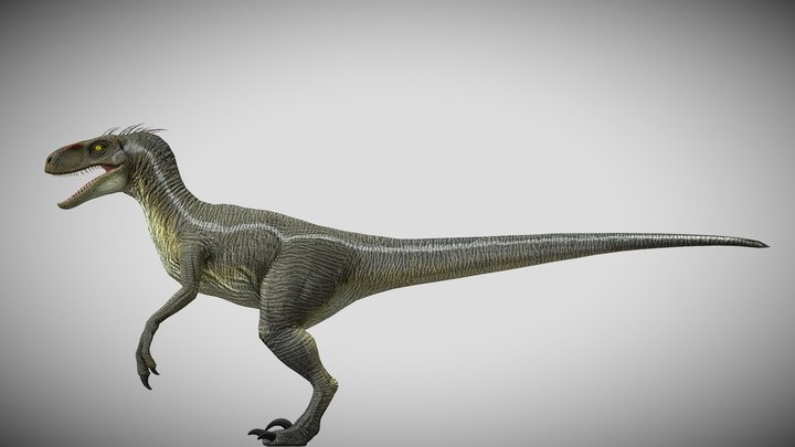 JP:OG Male Velociraptor – Modelo 3D gratuito STL