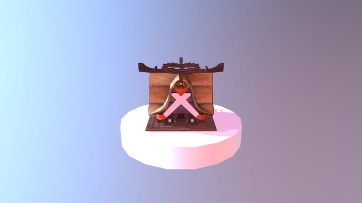 Zelda House 3D Model
