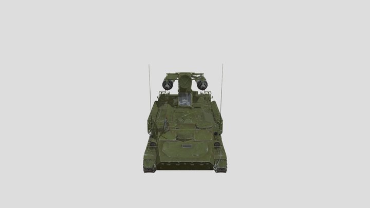 MT-LB (UB-32) (War Thunder) 3D Model