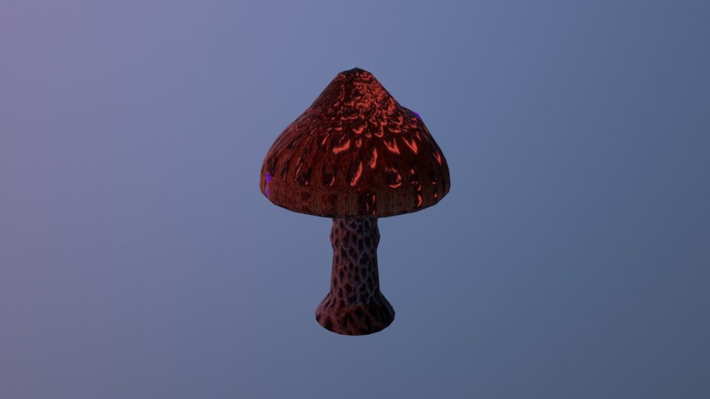 Mushroom - 3D model by Georgy Rakita (@riverey) [c5007b6] - Sketchfab