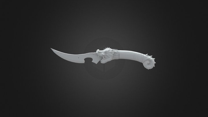 Hard Surface Sculpt 3D Model
