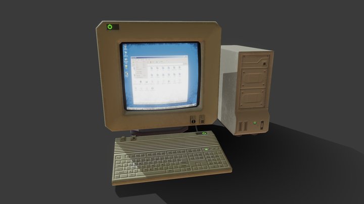 Dirty Computer. 3D Model
