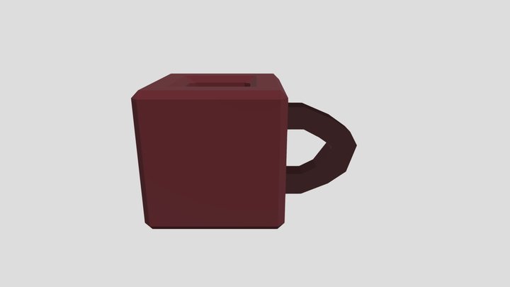 Minecraft Cup 3D Model