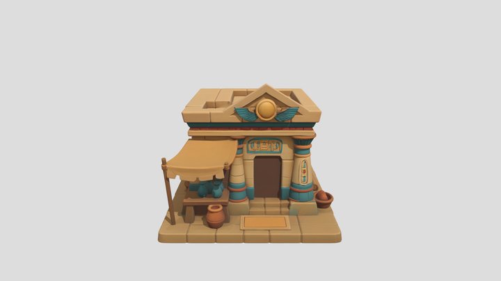 Egypth Building - Animated Ranger Mk2